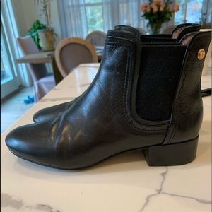 Excellent condition black booties